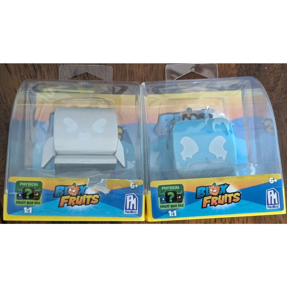 Blox Fruits Physical Fruit Box DLC Figures Lot of 2 PhatMojo New Sealed